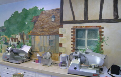 Lettres Et Couleurs Peinture Interieur A Blois Decor Supermarche Lettres Et Couleurs
